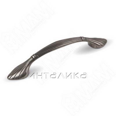 Ручка-скоба 96мм серебро состаренное