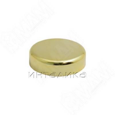 Заглушка декоративная Mini 12 круглая, золото